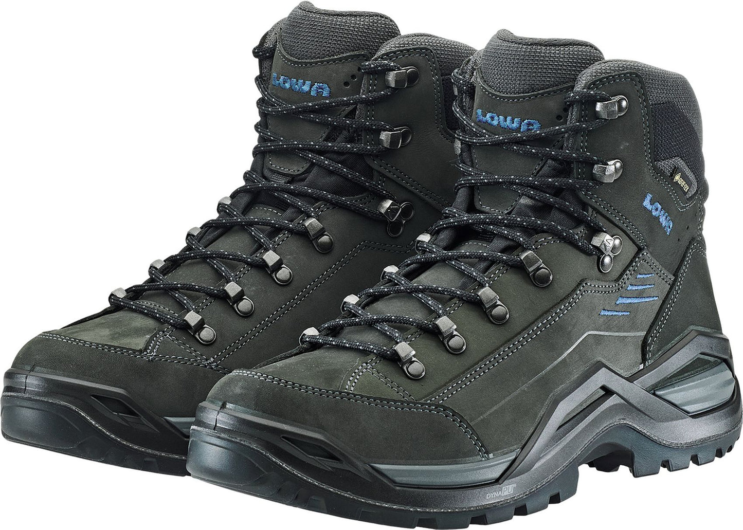 LOWA RENEGADE EVO GTX MID, ANTHRAZIT/STAHLBLAU
