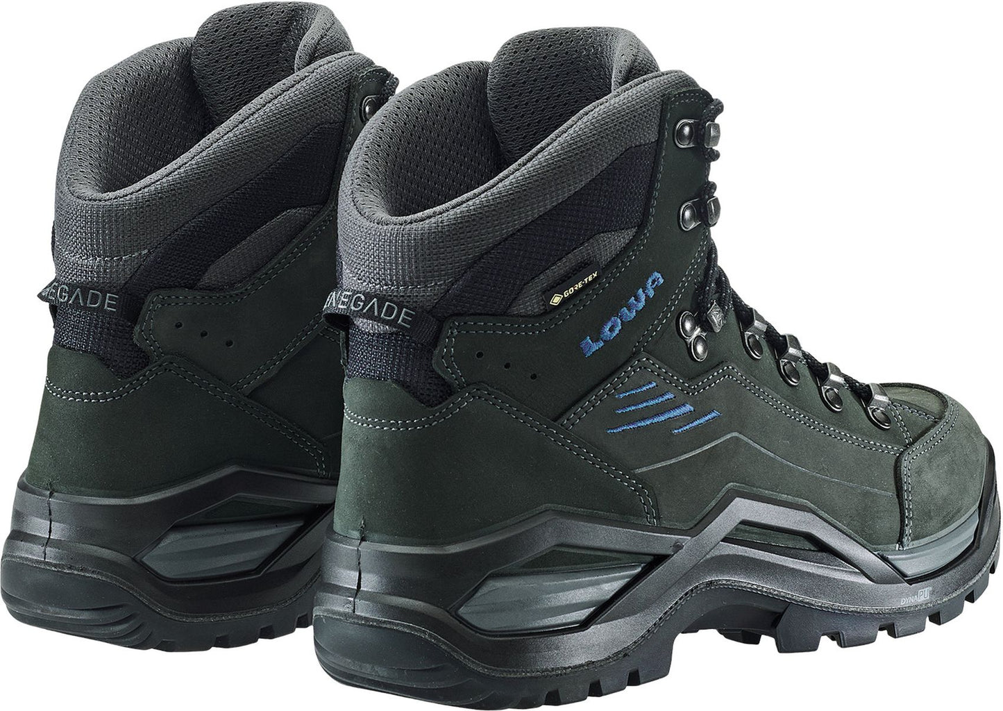 LOWA RENEGADE EVO GTX MID, ANTHRAZIT/STAHLBLAU