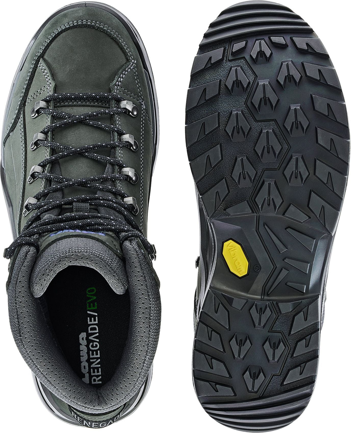 LOWA RENEGADE EVO GTX MID, ANTHRAZIT/STAHLBLAU