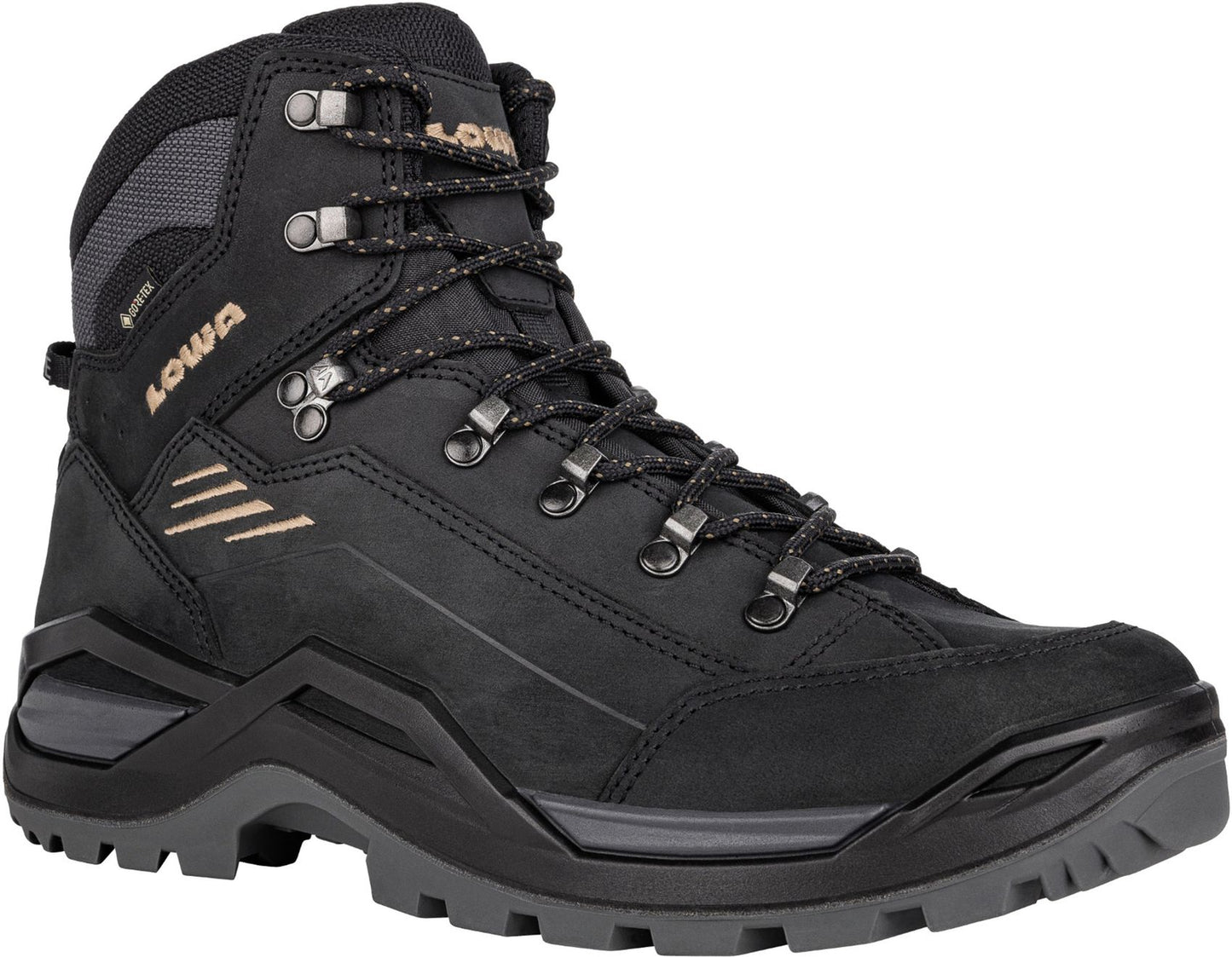 LOWA RENEGADE EVO GTX MID, SCHWARZ/DUNE