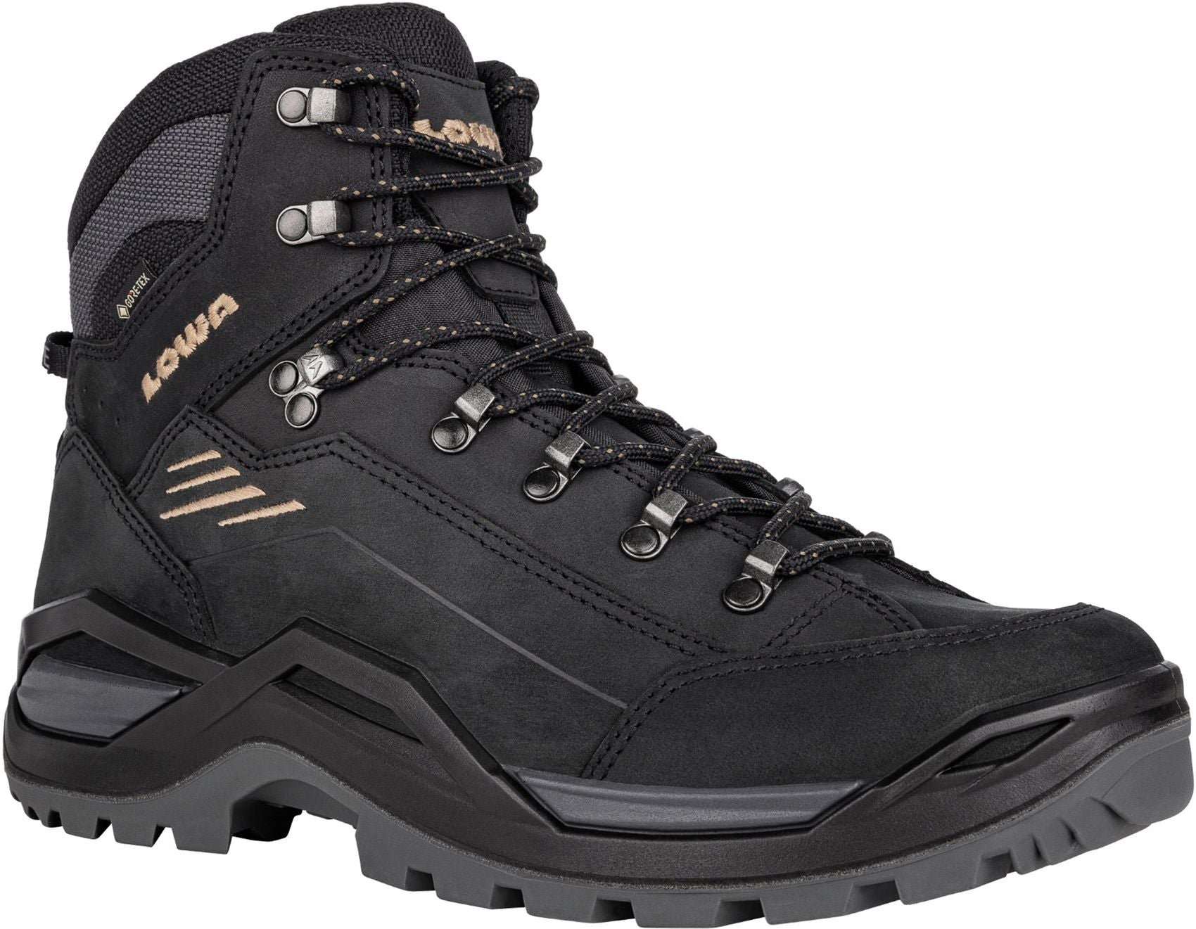 LOWA RENEGADE EVO GTX MID, SCHWARZ/DUNE