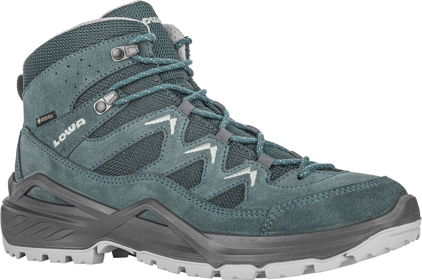 LOWA SIRKOS EVO GTX MID WS, JEANS/GRAU