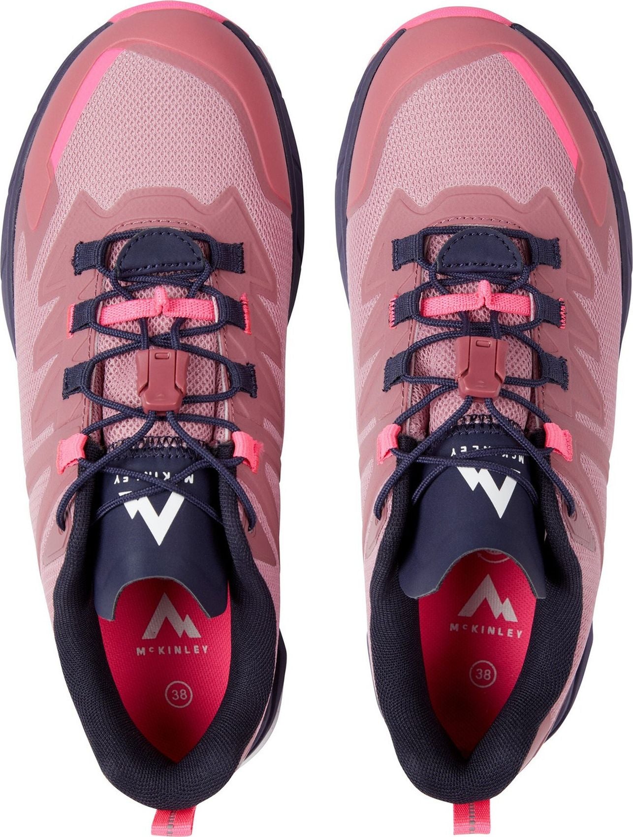 MC KINLEY Ux.-Wander-Schuh Montmania II AQX, RED WINE/ROSE DARK/N