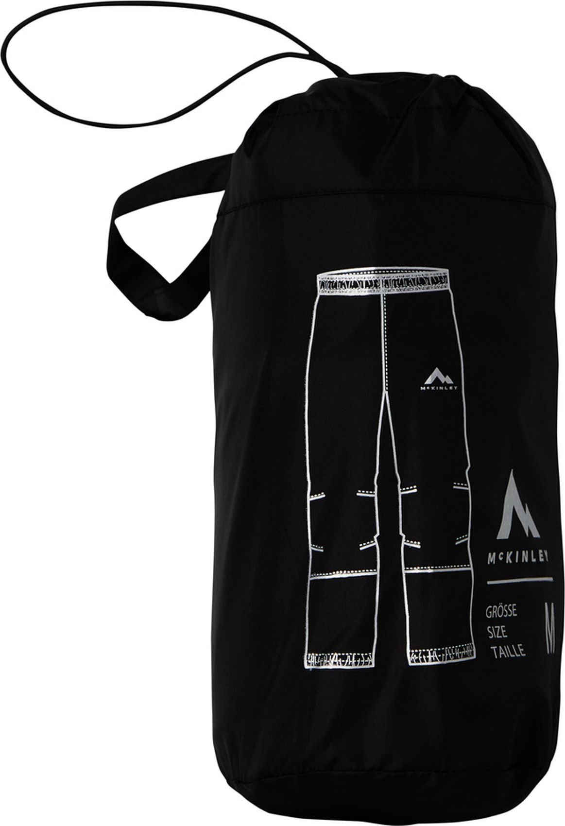 MC KINLEY Ux.-Regenhose Longville IIII ux, BLACK