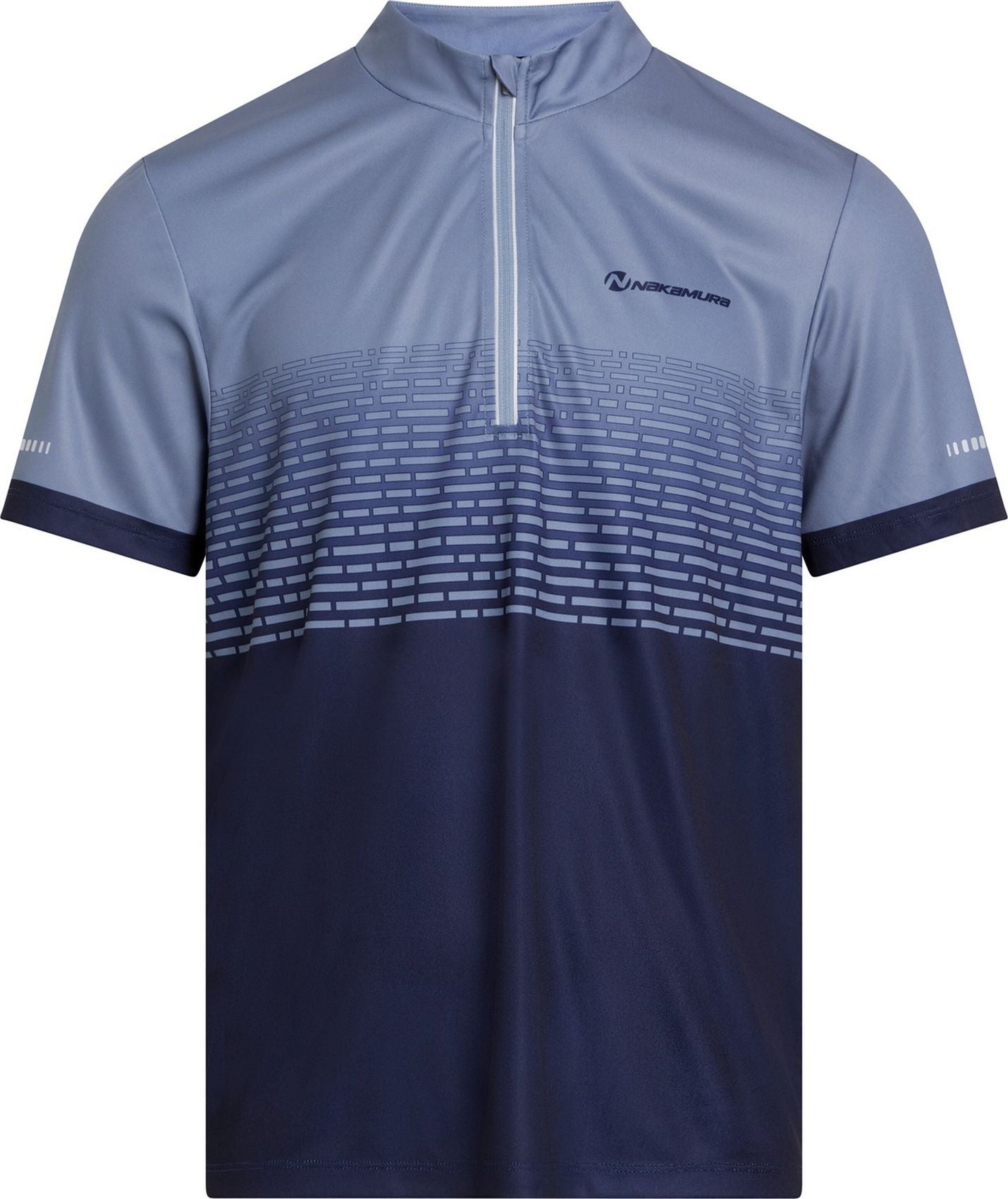 NAKAMURA He.-Fahrrad-Trikot Daniel III M, BLUE DARK/NAVY DARK