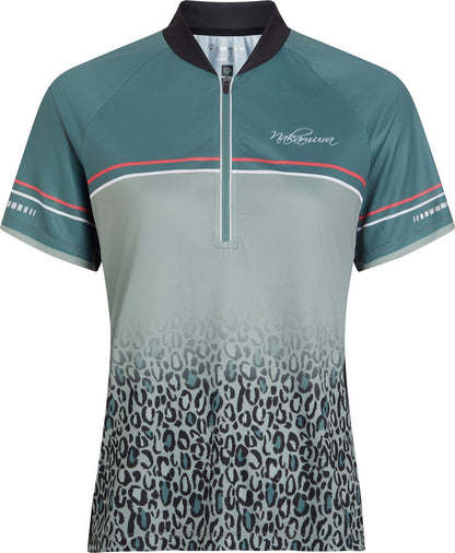 INTERSPORT Da.-Fahrrad-Trikot Faith III W, GREEN DARK/GREEN SMO