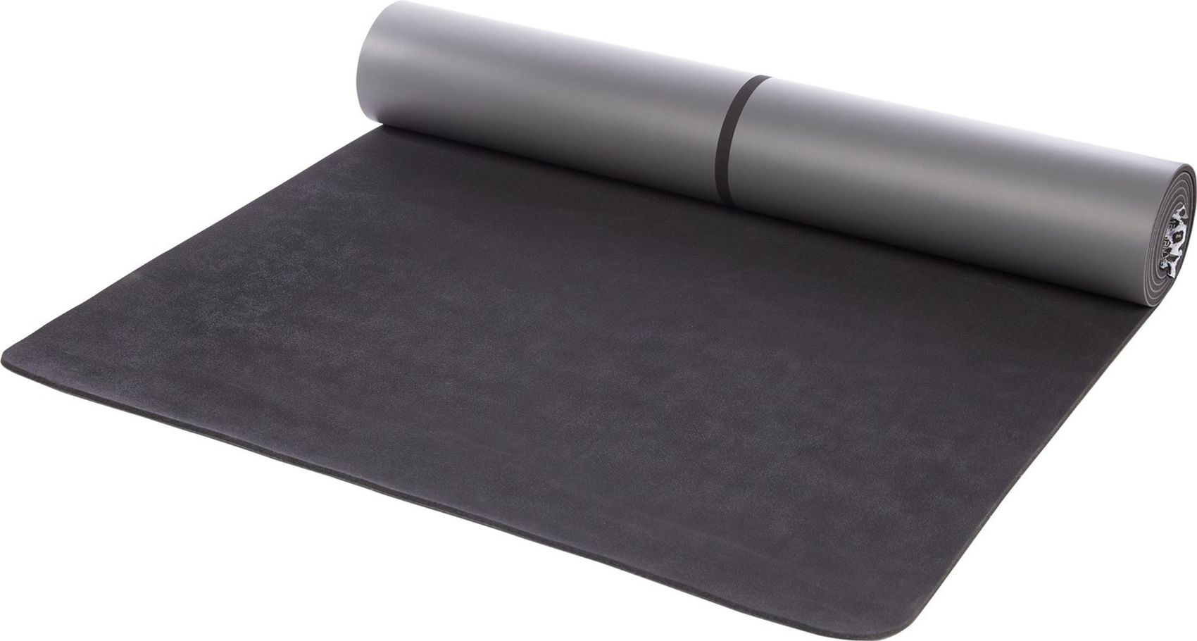 ENERGETCS Yoga-Matte Natural Rubber Mat PU SF, GREY DARK/BLACK Default Title