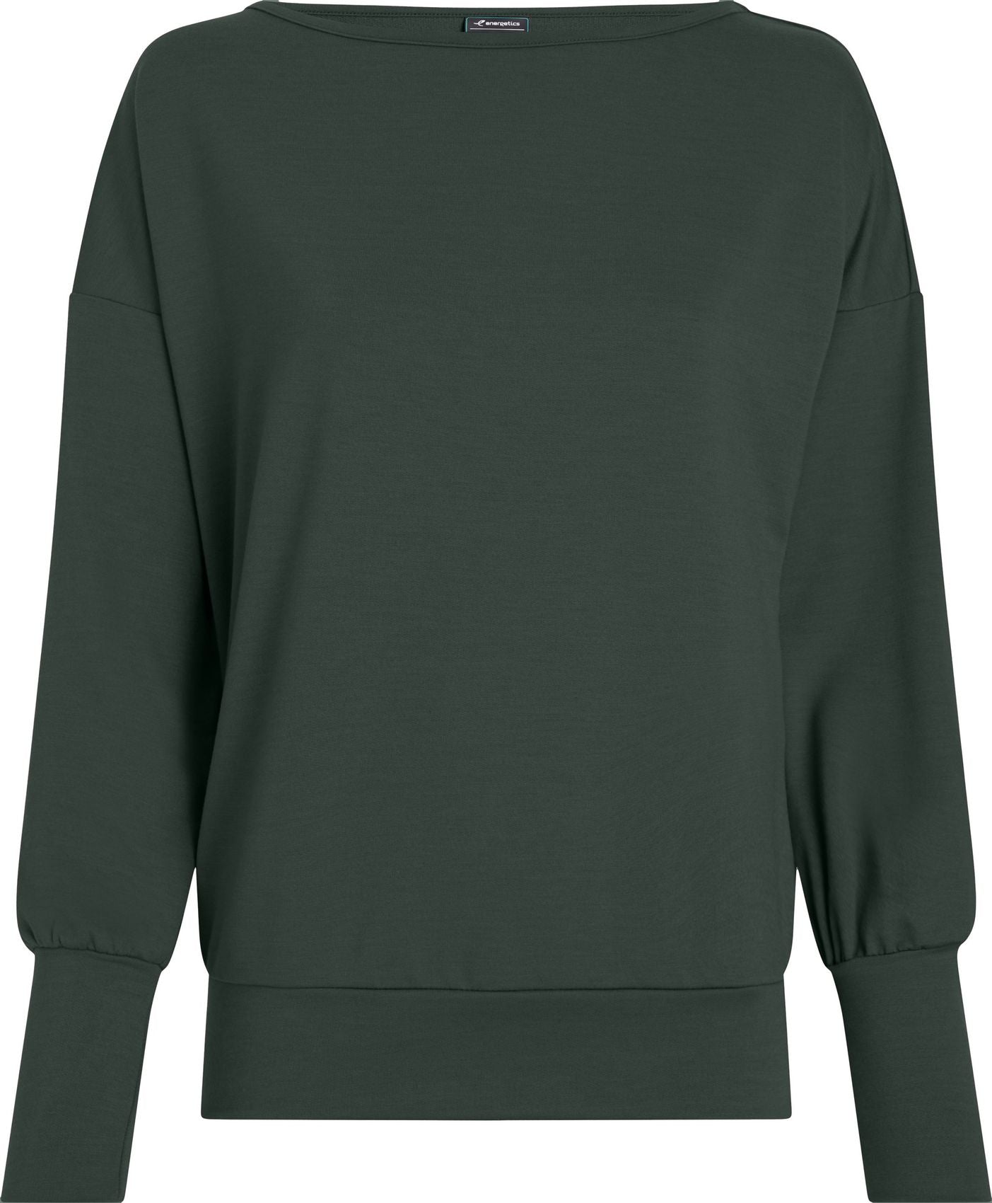 ENERGETCS Da.-Langarmshirt Ornella W, 782 GREEN DARK Default Title