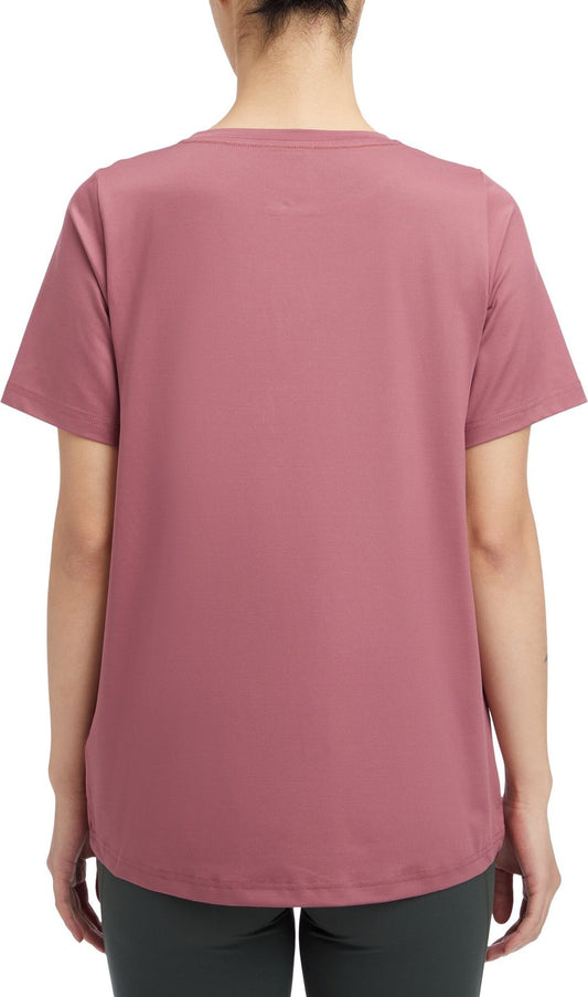 ENERGETCS Da.-T-Shirt Gora II SS W, 291 RED WINE