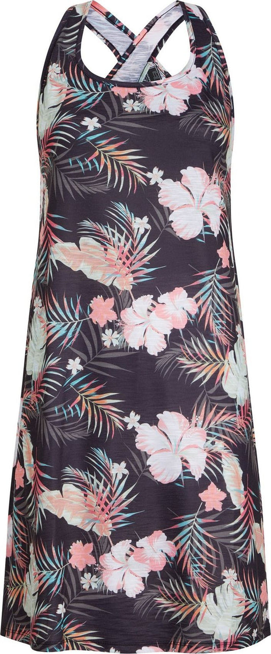 FIREFLY Da.-Kleid Lilou W, AOP/BLACK 40