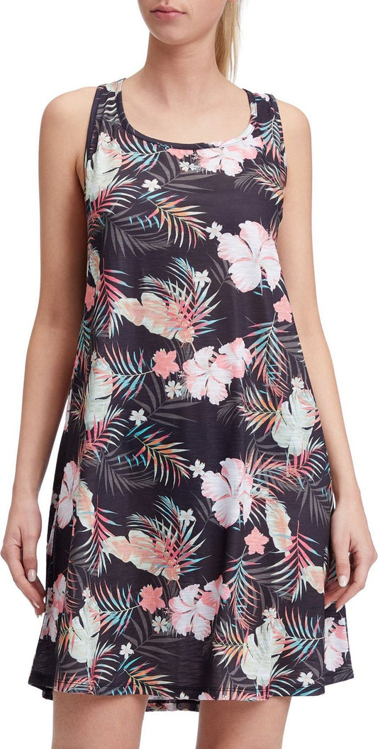 FIREFLY Da.-Kleid Lilou W, AOP/BLACK