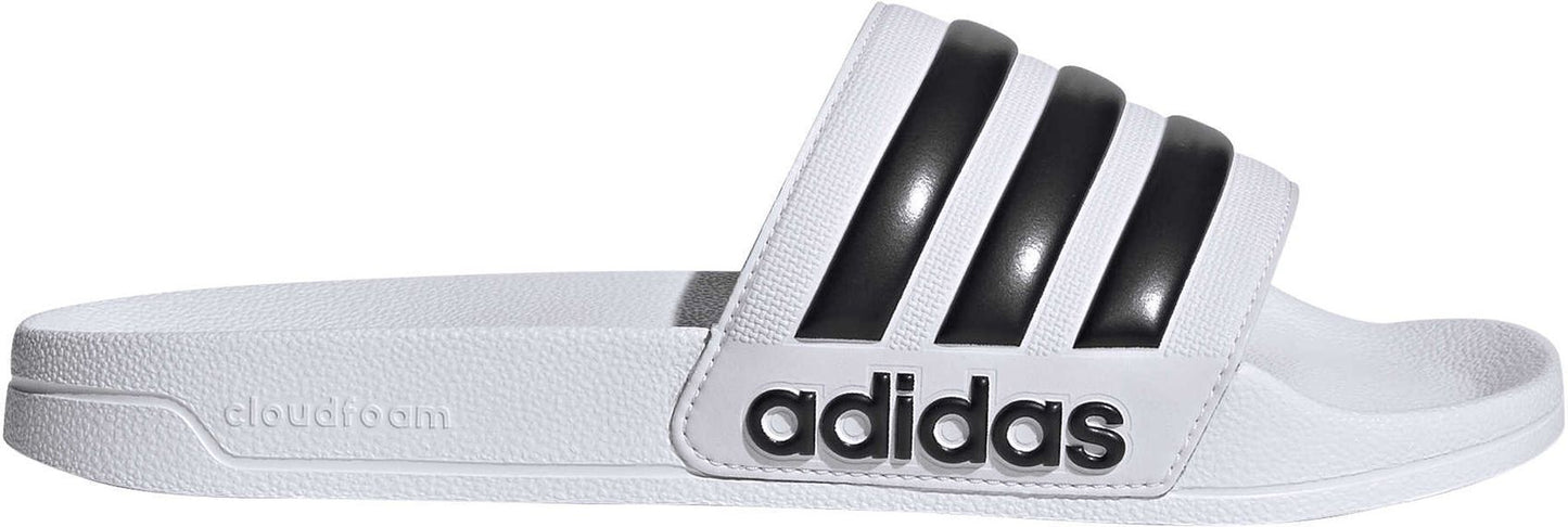 ADIDAS ADILETTE SHOWER, FTWWHT/CBLACK/FTWWHT
