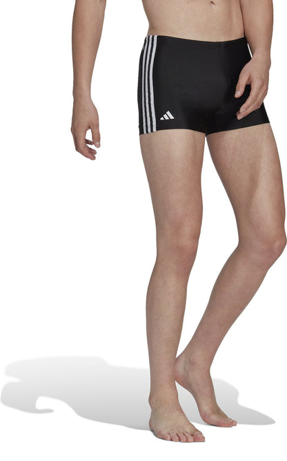 ADIDAS 3STRIPES BOXER, BLACK/WHITE
