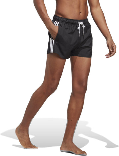 ADIDAS 3S CLX SH VSL, BLACK/WHITE
