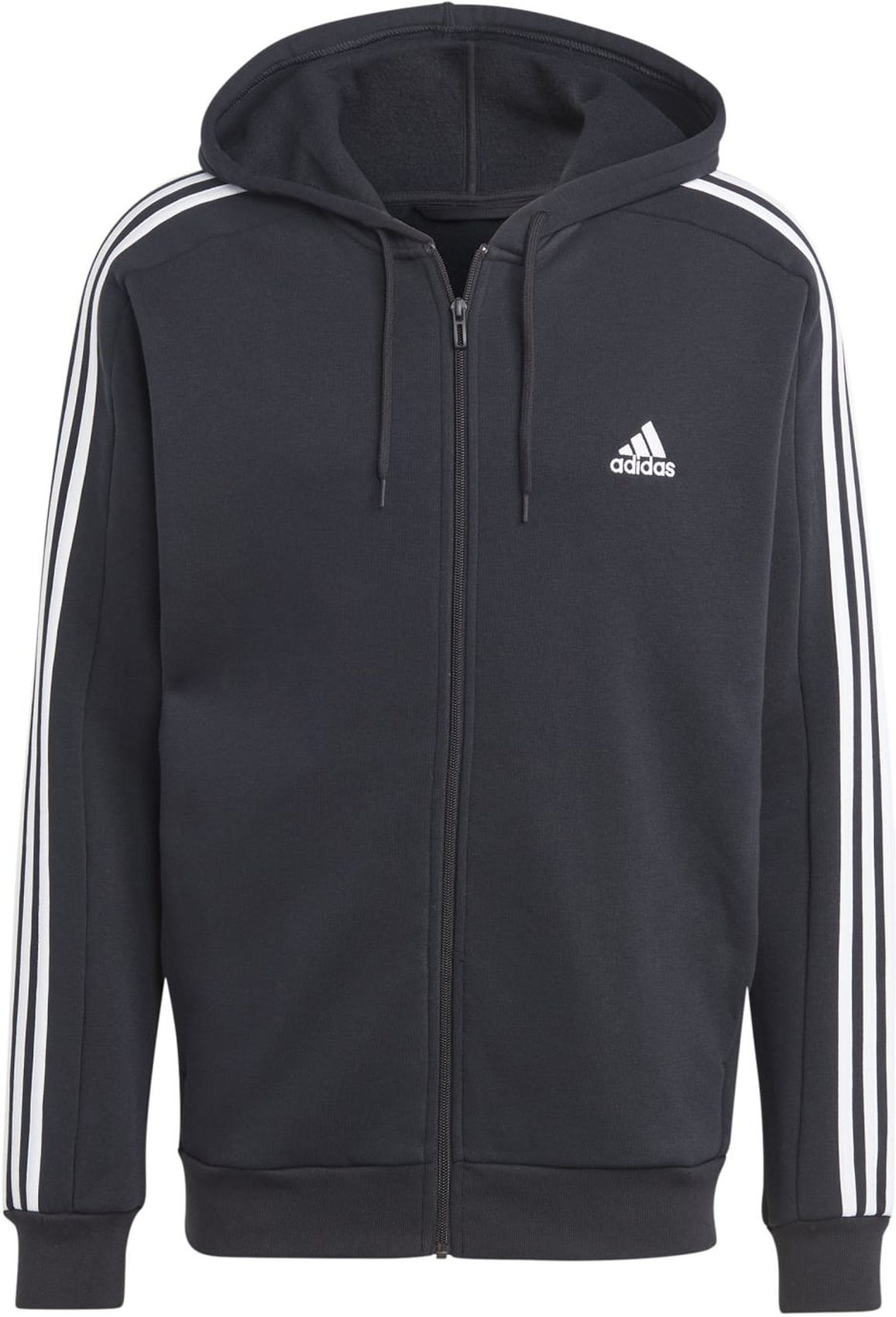 ADIDAS M 3S FL FZ HD, BLACK Default Title