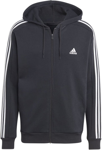 ADIDAS M 3S FL FZ HD, BLACK Default Title