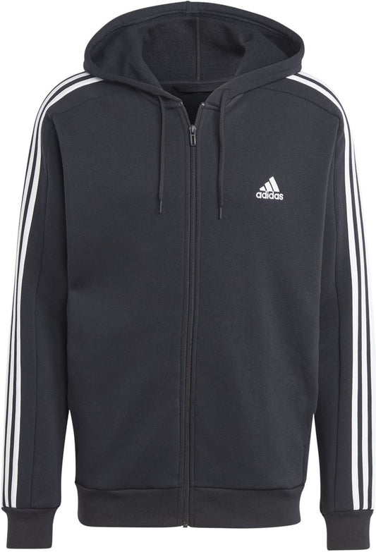 ADIDAS M 3S FL FZ HD, BLACK Default Title