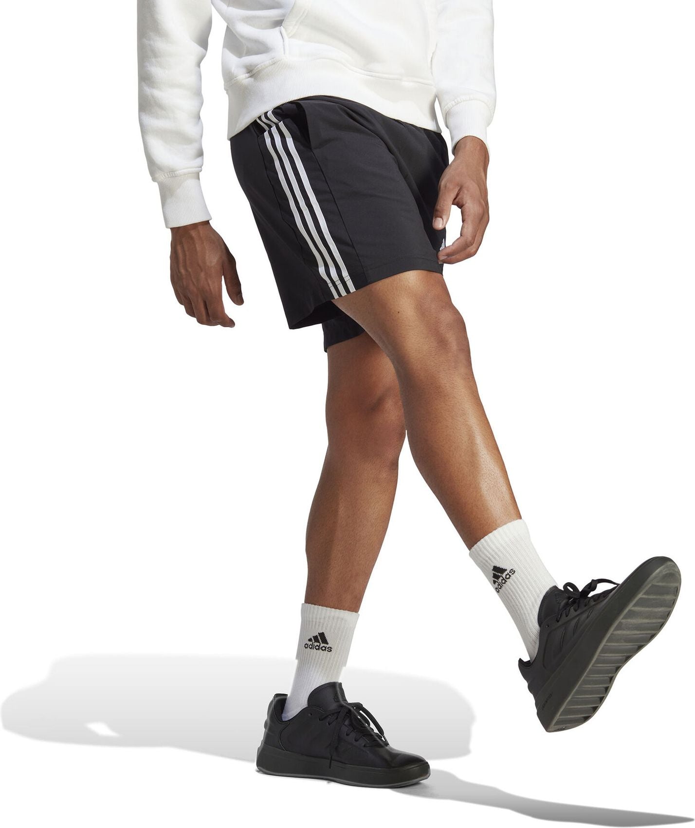 ADIDAS M 3S CHELSEA, BLACK/WHITE