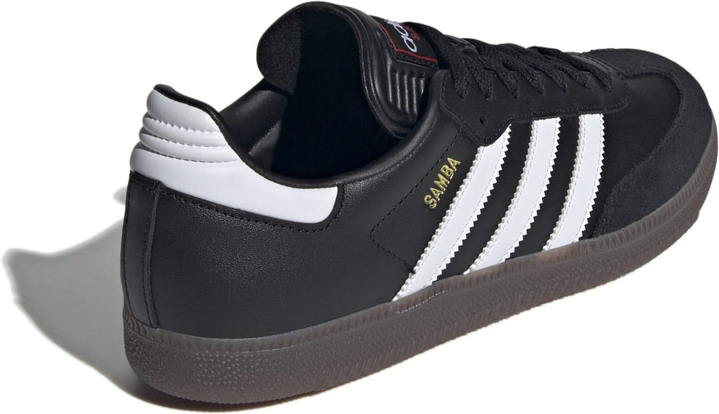 ADIDAS SAMBA, CBLACK/FTWWHT/VIVRED