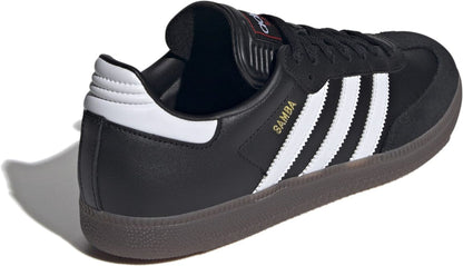 ADIDAS SAMBA, CBLACK/FTWWHT/VIVRED