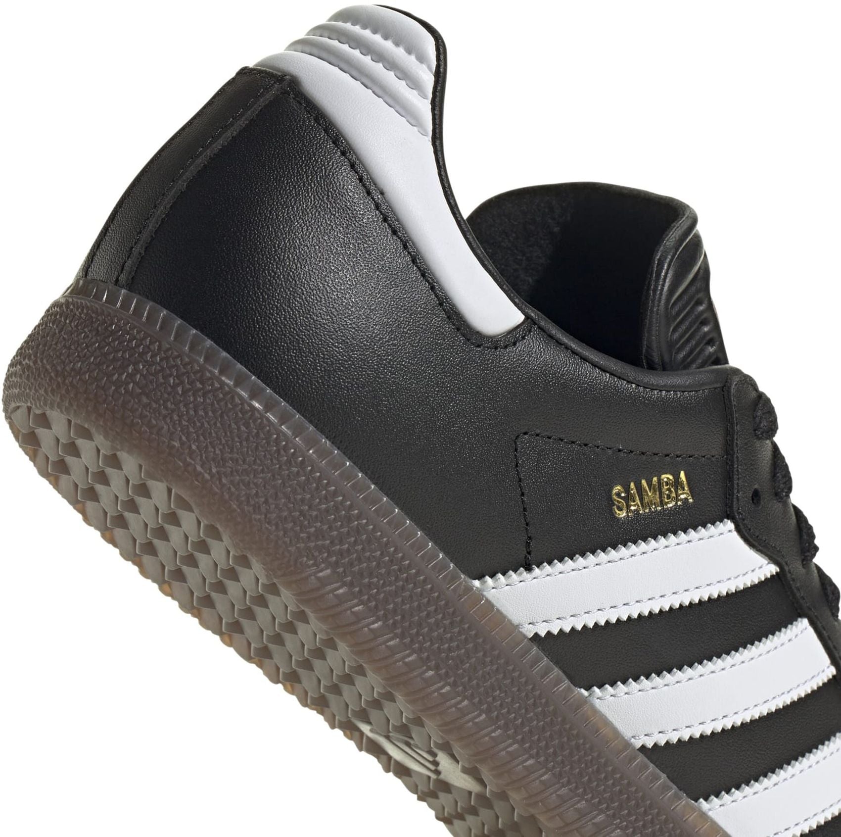 ADIDAS SAMBA, CBLACK/FTWWHT/VIVRED