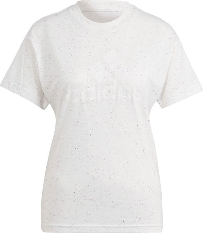 ADIDAS W WINRS 3.0 TEE, WHTMEL/WHITE Default Title