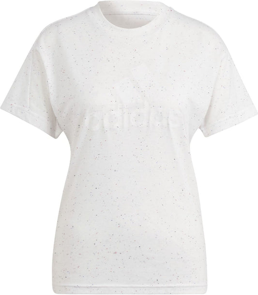 ADIDAS W WINRS 3.0 TEE, WHTMEL/WHITE Default Title