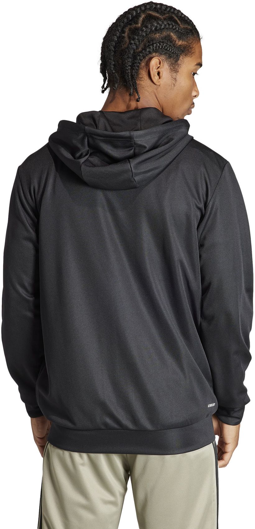 ADIDAS TR ESS SEA FZ H, BLACK