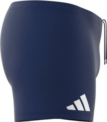 ADIDAS SOLID BOXER, DKBLUE/WHITE