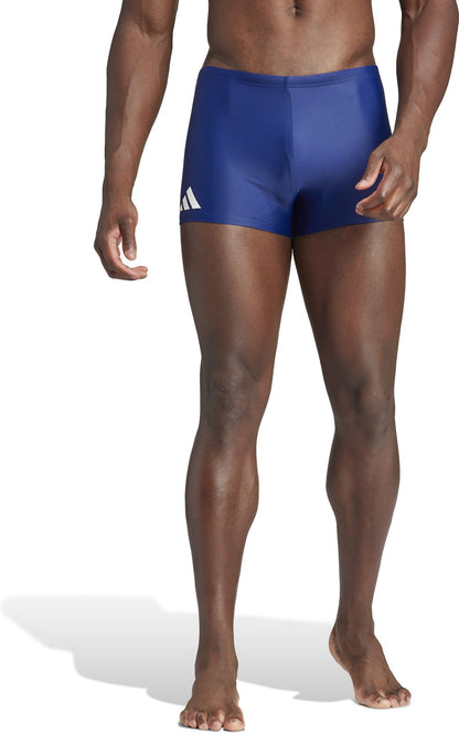 ADIDAS SOLID BOXER, DKBLUE/WHITE