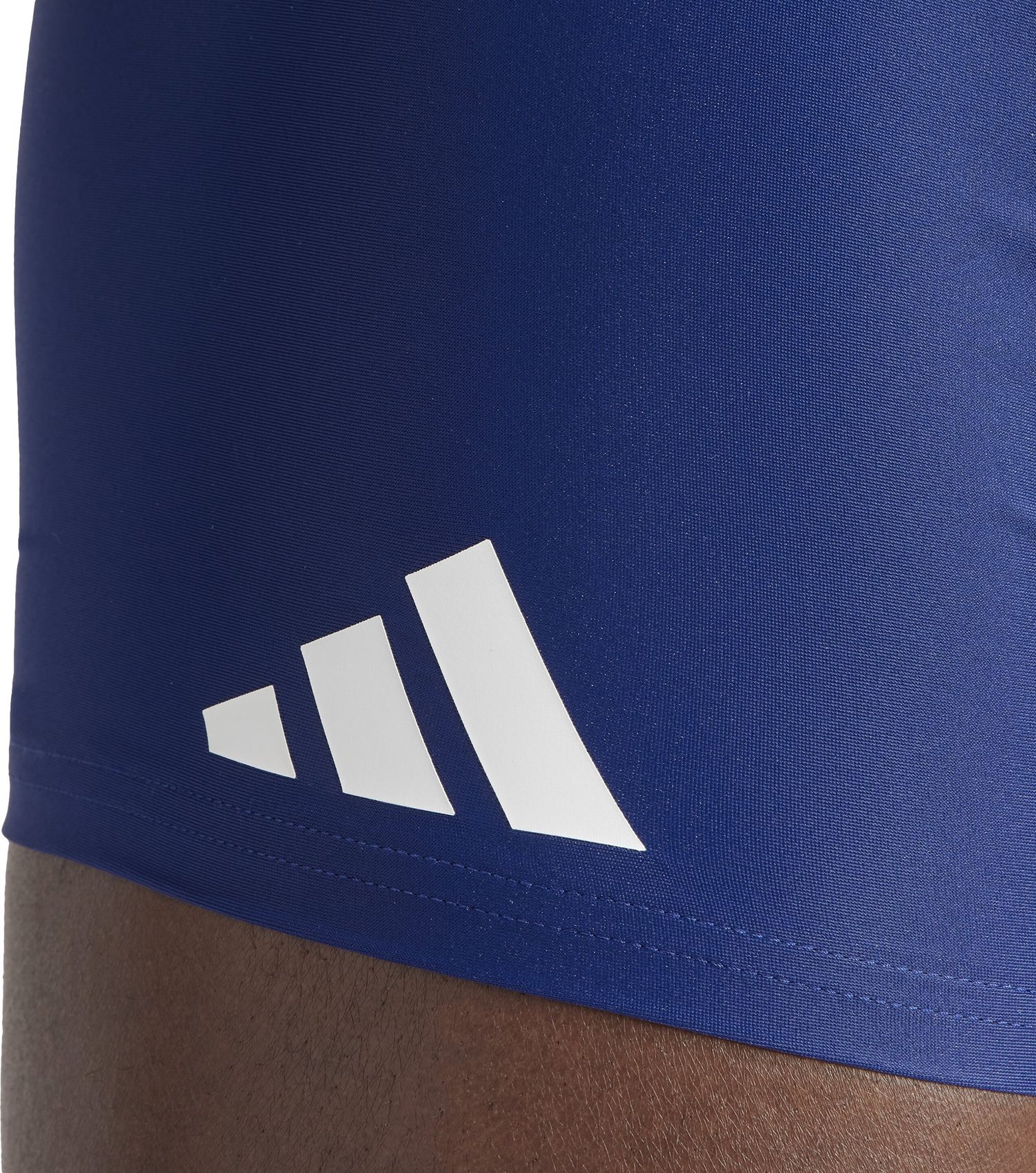 ADIDAS SOLID BOXER, DKBLUE/WHITE