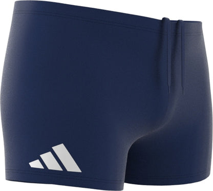 ADIDAS SOLID BOXER, DKBLUE/WHITE