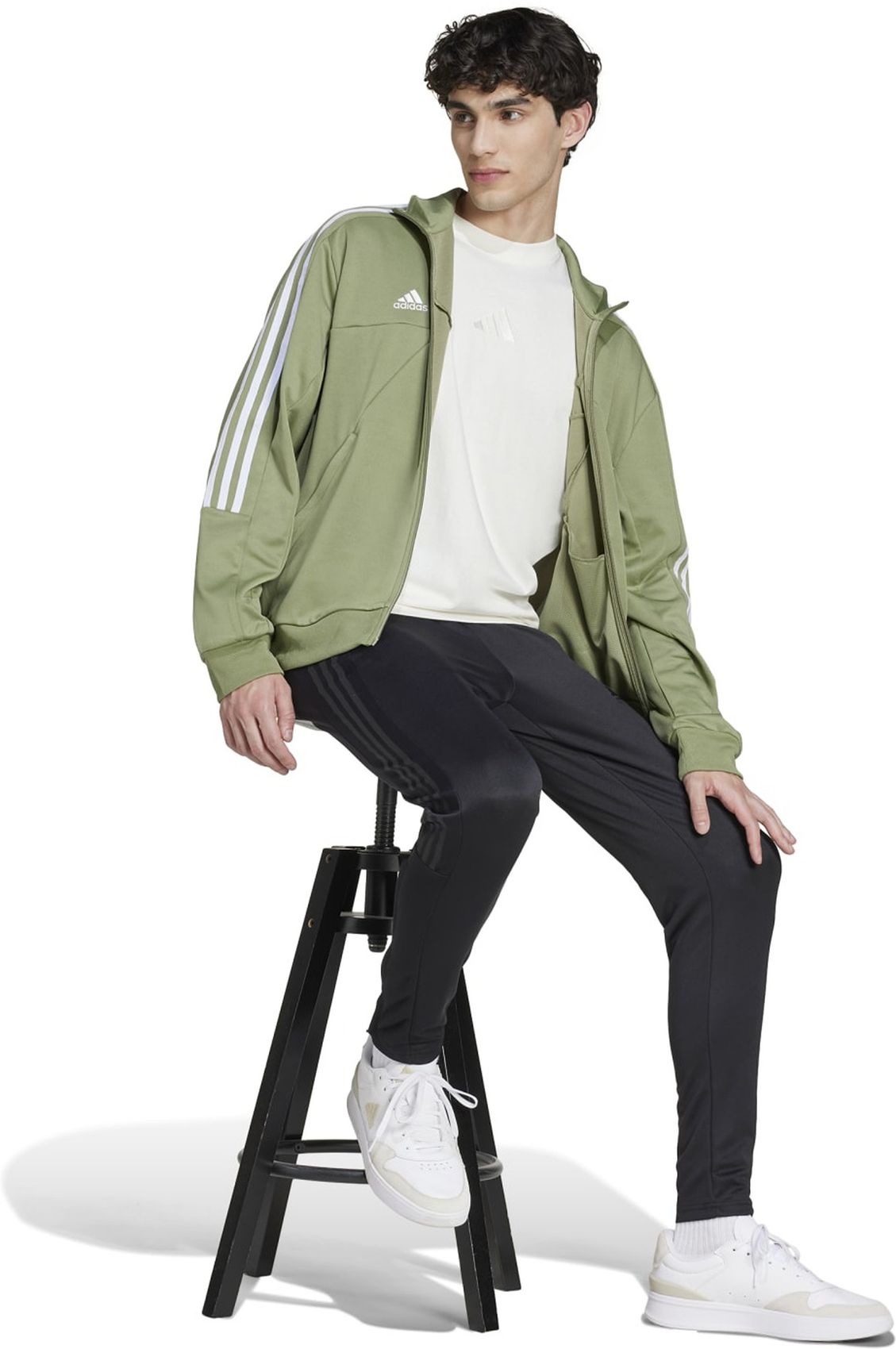 ADIDAS M TIRO TT, TENGRN/WHITE