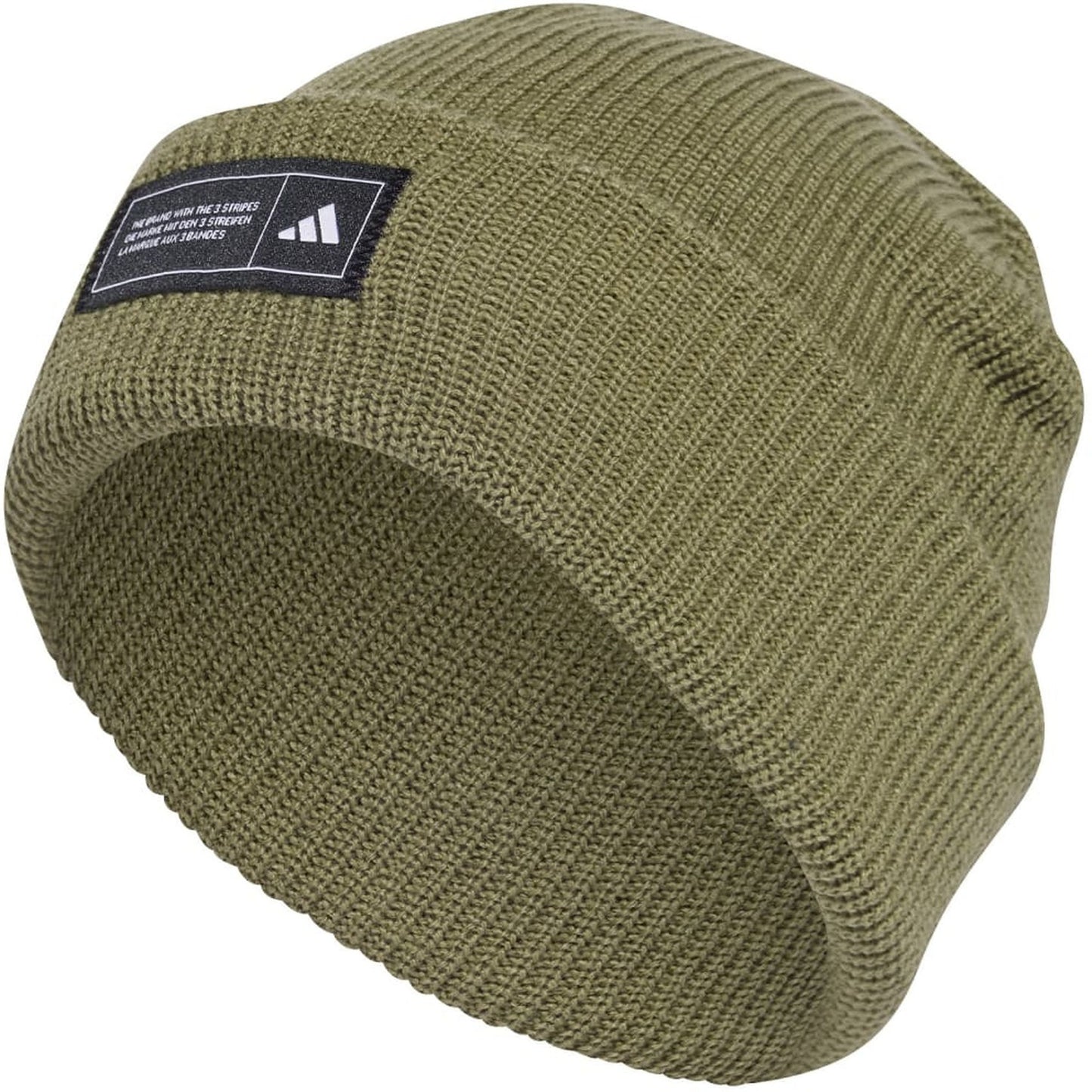 ADIDAS ESS BEANIE CUFF, TENGRN/BLACK/WHITE Default Title