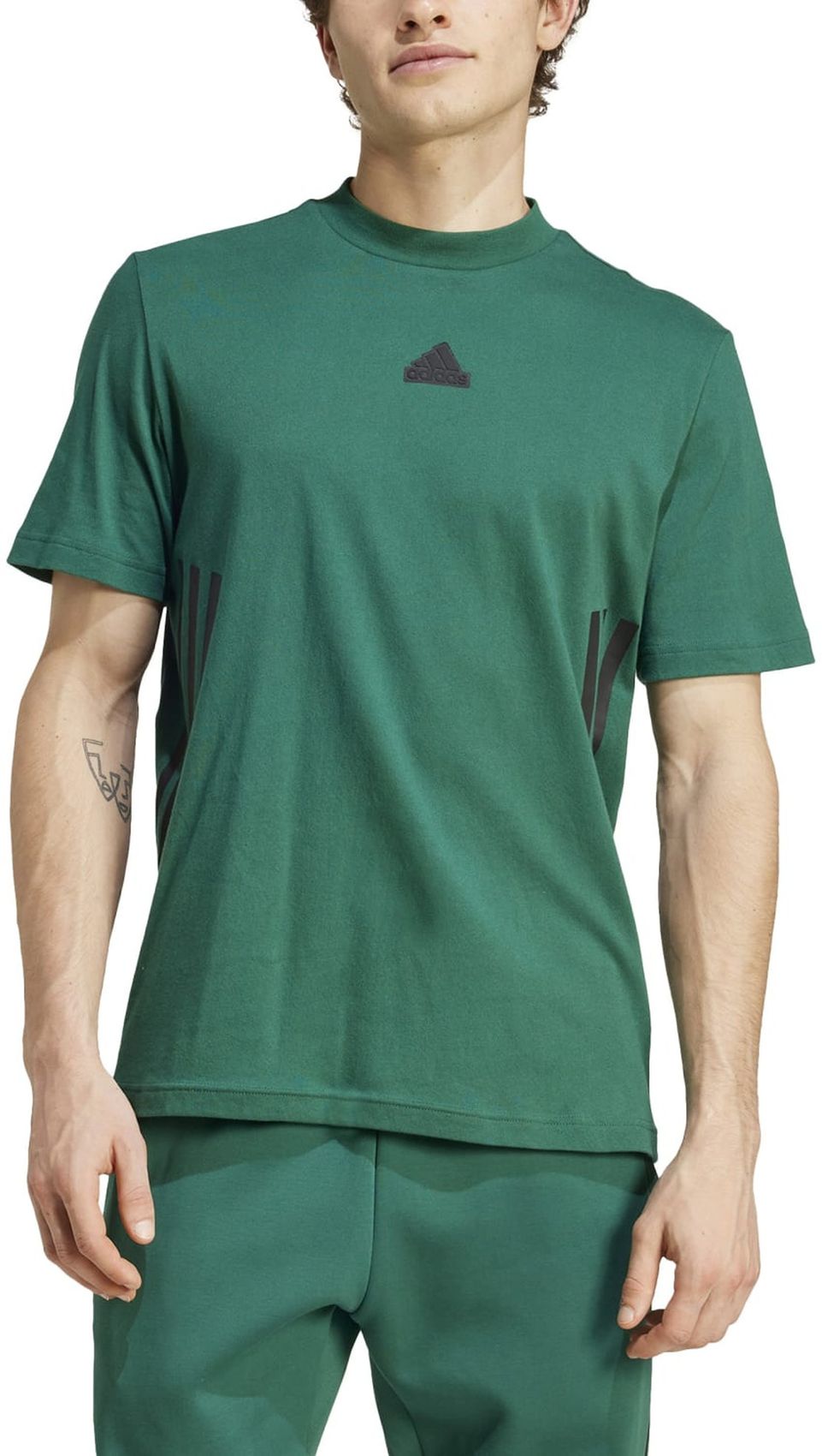 ADIDAS M FI 3S REG T, CGREEN