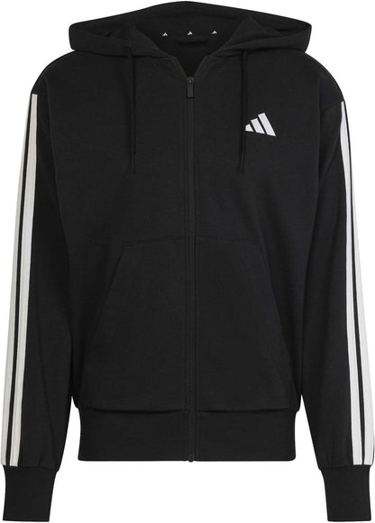 ADIDAS M 3S FT FZ HD, BLACK/WHITE Default Title