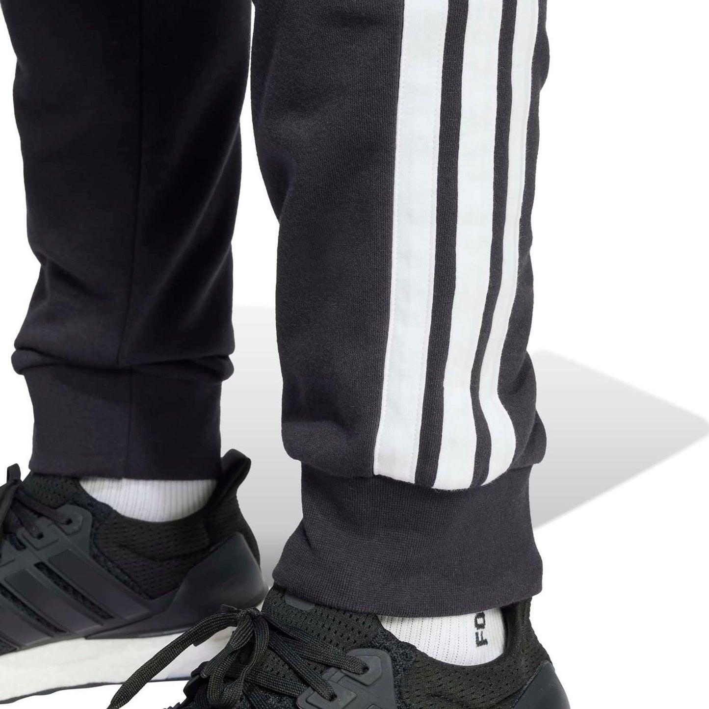 ADIDAS M 3S FT TC PT, BLACK/WHITE