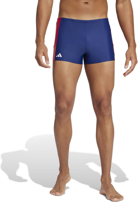 ADIDAS BLOCK BOXER, DKBLUE/PURRUB/LUCRED