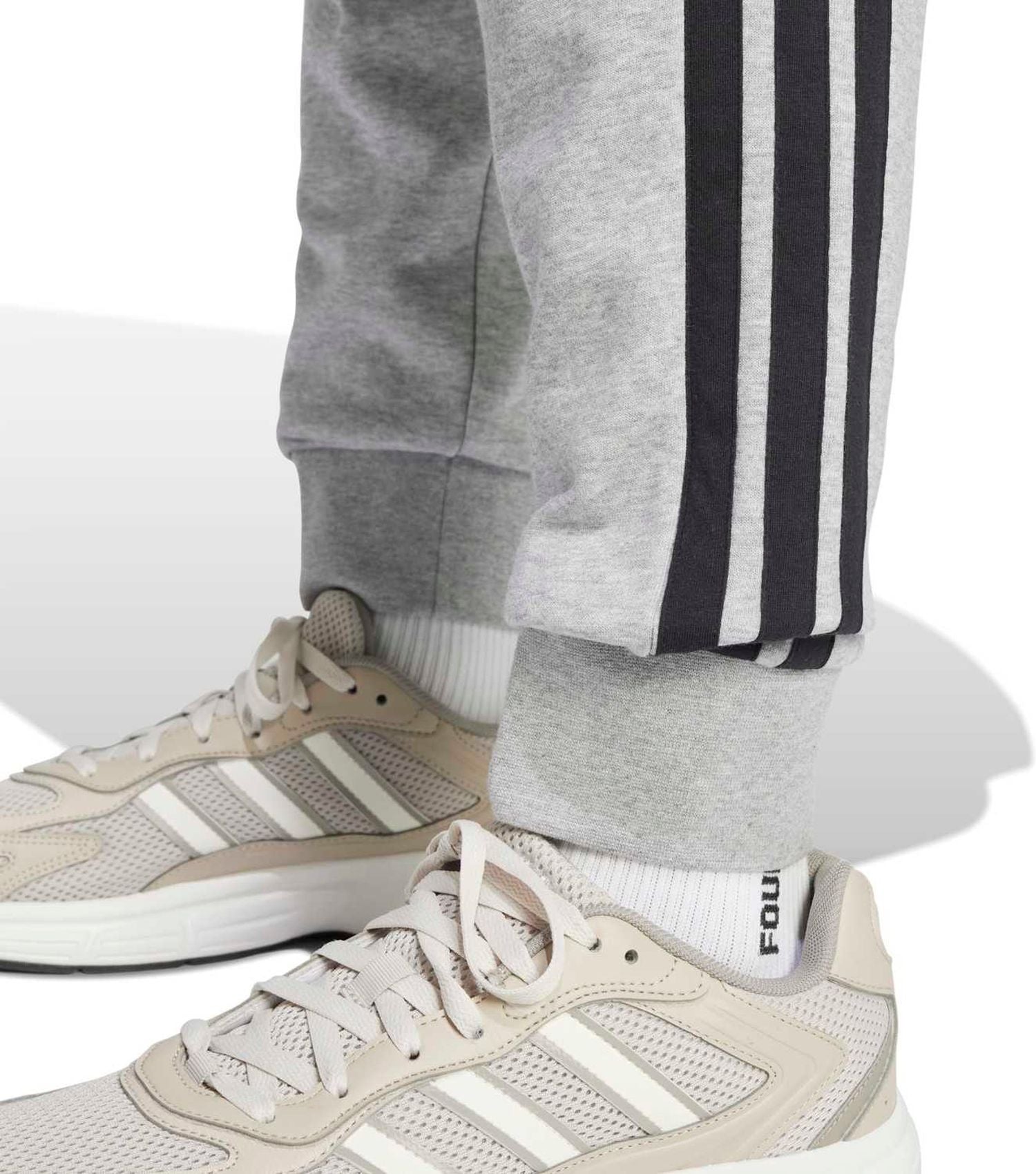 ADIDAS M 3S FT TC PT, MGREYH/BLACK
