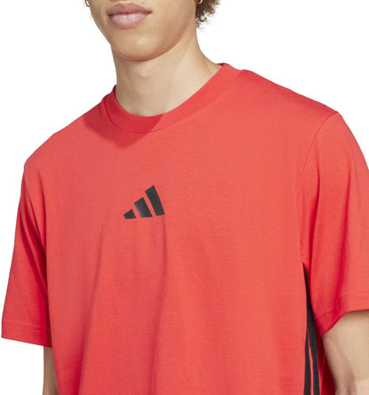 ADIDAS M 3S SJ T, PURRUB/BLACK