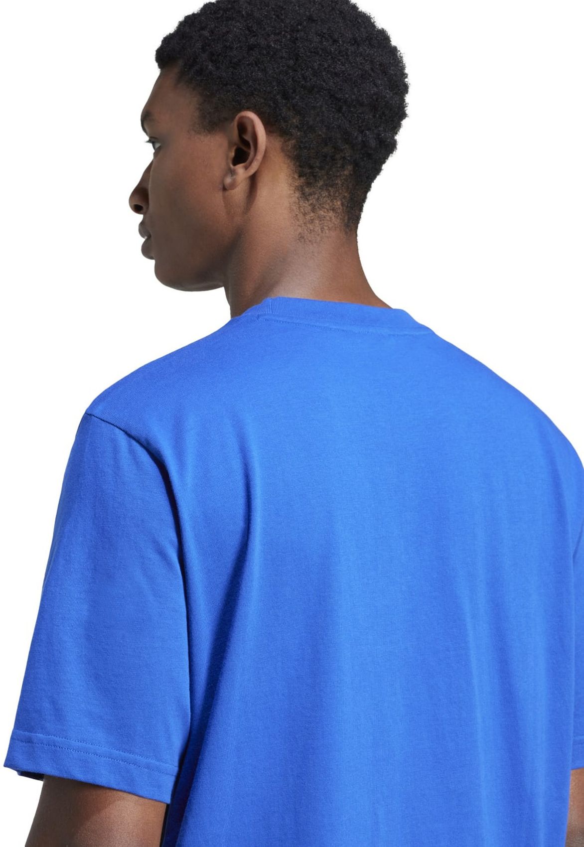 ADIDAS M 3S SJ T, ROYBLU/BLACK