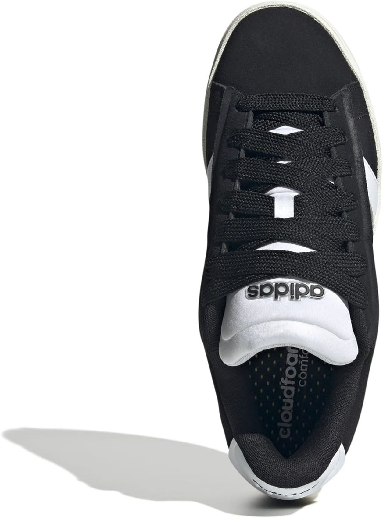 ADIDAS GRAND COURT ALPHA 00s, CBLACK/FTWWH