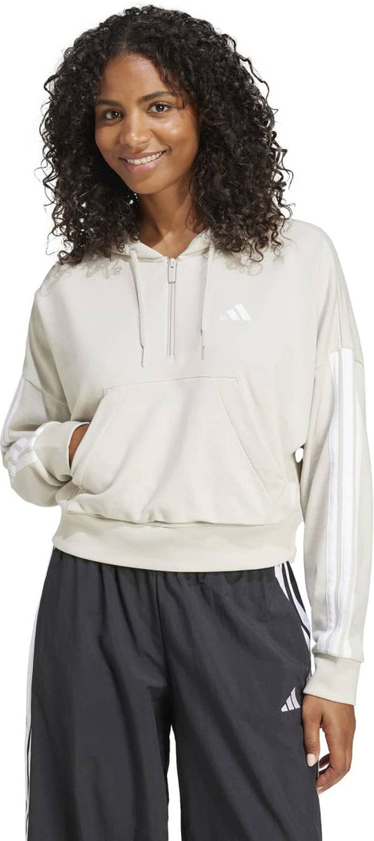 ADIDAS W 3S FT QZ HD, WONALU/WHITE