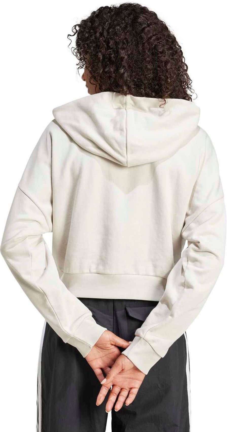 ADIDAS W 3S FT QZ HD, WONALU/WHITE