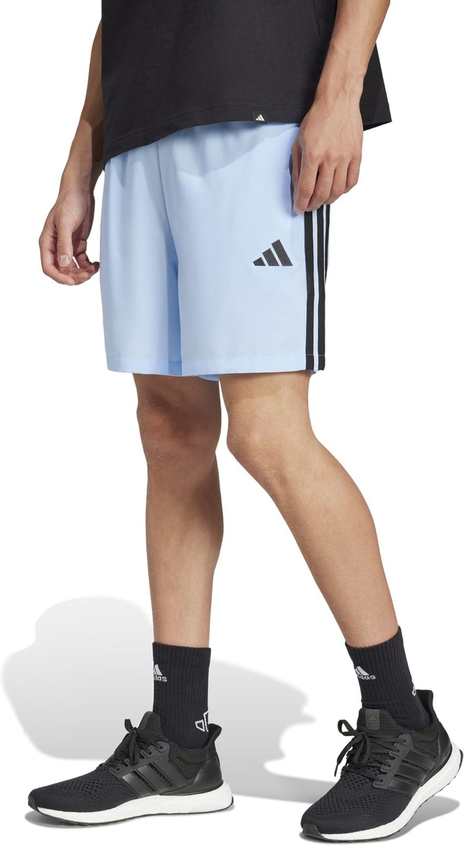 ADIDAS M 3S CHELSEA B, GLOBLU/BLACK