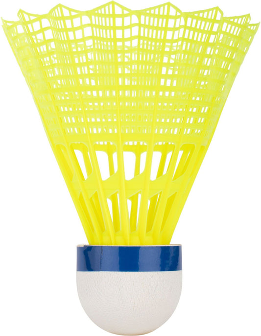 INTERSPORT Badminton-Ball Mavis 350 6er Dose, GELB