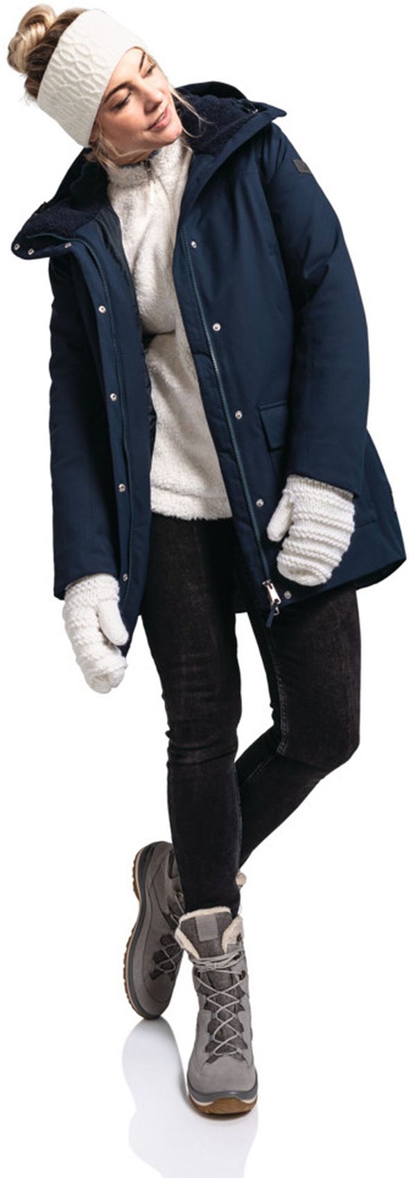 SCHÖFFEL Ins. Parka Rotterdam L, navy blazer