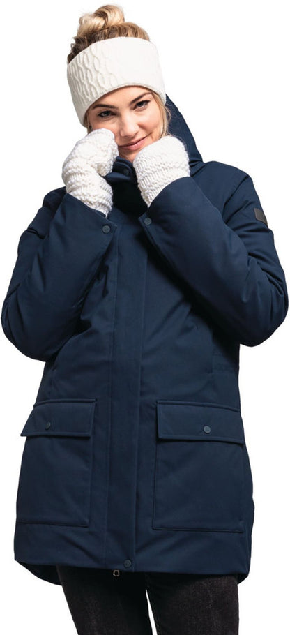 SCHÖFFEL Ins. Parka Rotterdam L, navy blazer