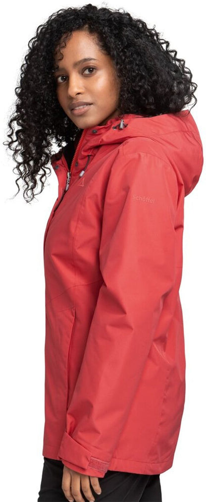 SCHÖFFEL 3in1 Jacket Style Okere WMS, bakedrose