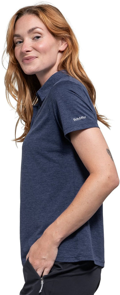 SCHÖFFEL CIRC Polo Shirt Tauron L, navyblazer